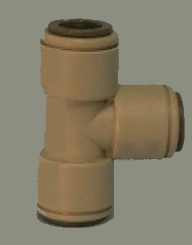 John Guest Hose Fitting 3/8 inch tee "T"