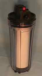 Standard #10 water filter housing with ceramic doulton water filter candle inside