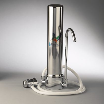 Stainless steel Doulton countertop filter